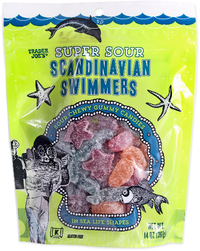 Super Sour Scandinavian Swimmers 14oz