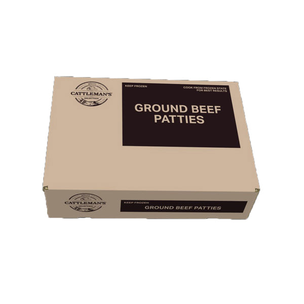 Cattleman's Selection 80/20 Ground Beef Patty 5.33oz x 30