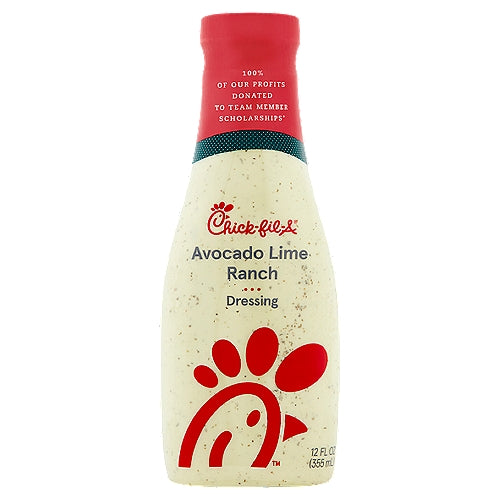 Chick Fil A Avocado Lime Ranch Dressing 12fl oz