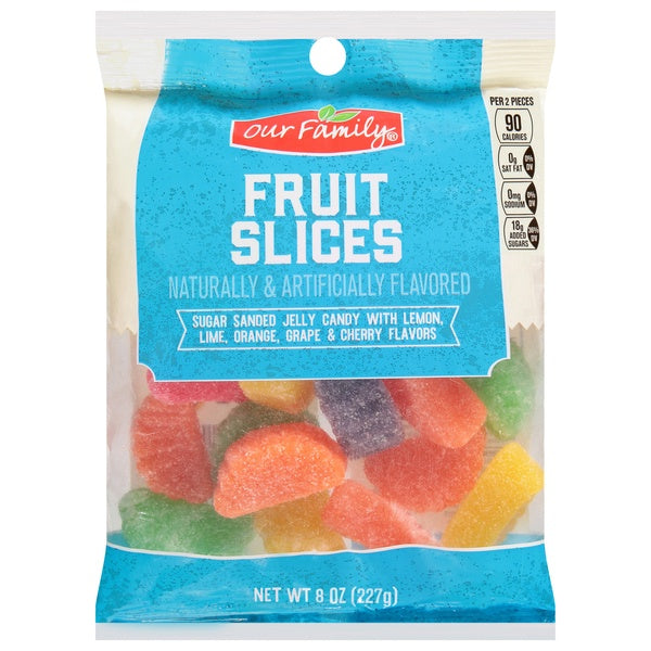 Our Family Fruit Slices Candy 8oz