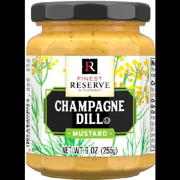 Finest Reserve Champagne Dill Mustard 9oz