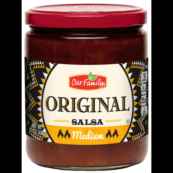 Our Family Original Medium Salsa 15.5oz