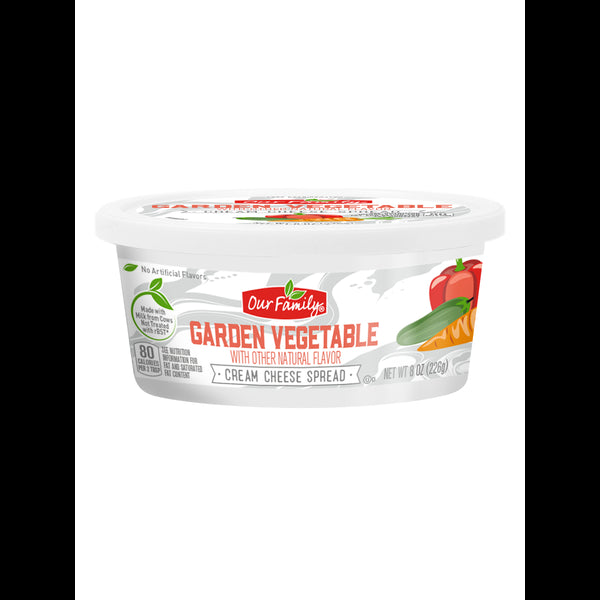 Our Family Garden Vegetable Cream Cheese Spread 8oz