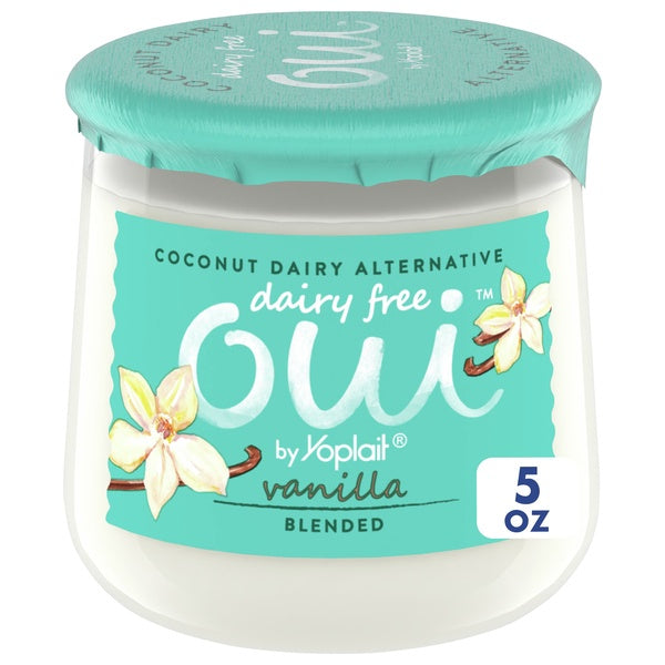 Yoplait Oui Dairy Free Vanilla Blended Coconut Dairy Alternative 5oz