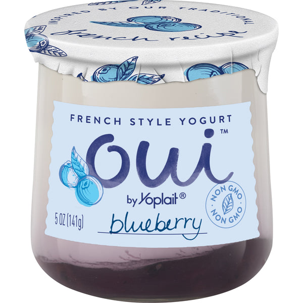 Yoplait Oui French Style Blueberry Yogurt 5oz