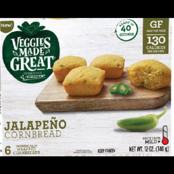 Veggies Made Great Jalapeno Cornbread 6ct