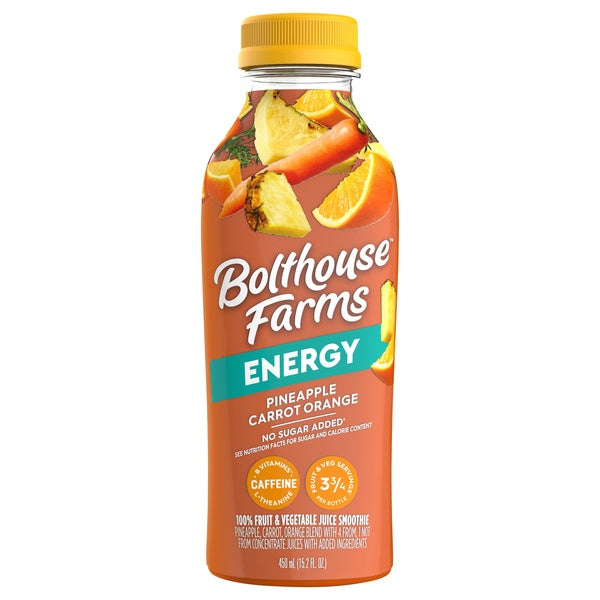 Bolthouse Farms Pineapple Orange Energy Smoothie 15.2oz