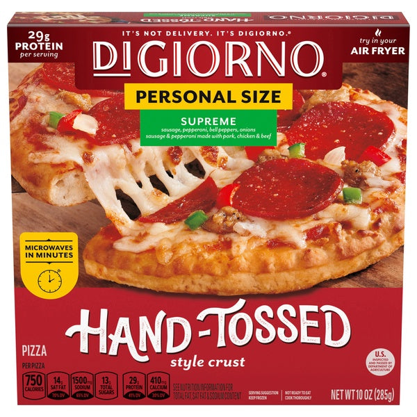 Digiorno Personal Size Supreme Pizza 10oz