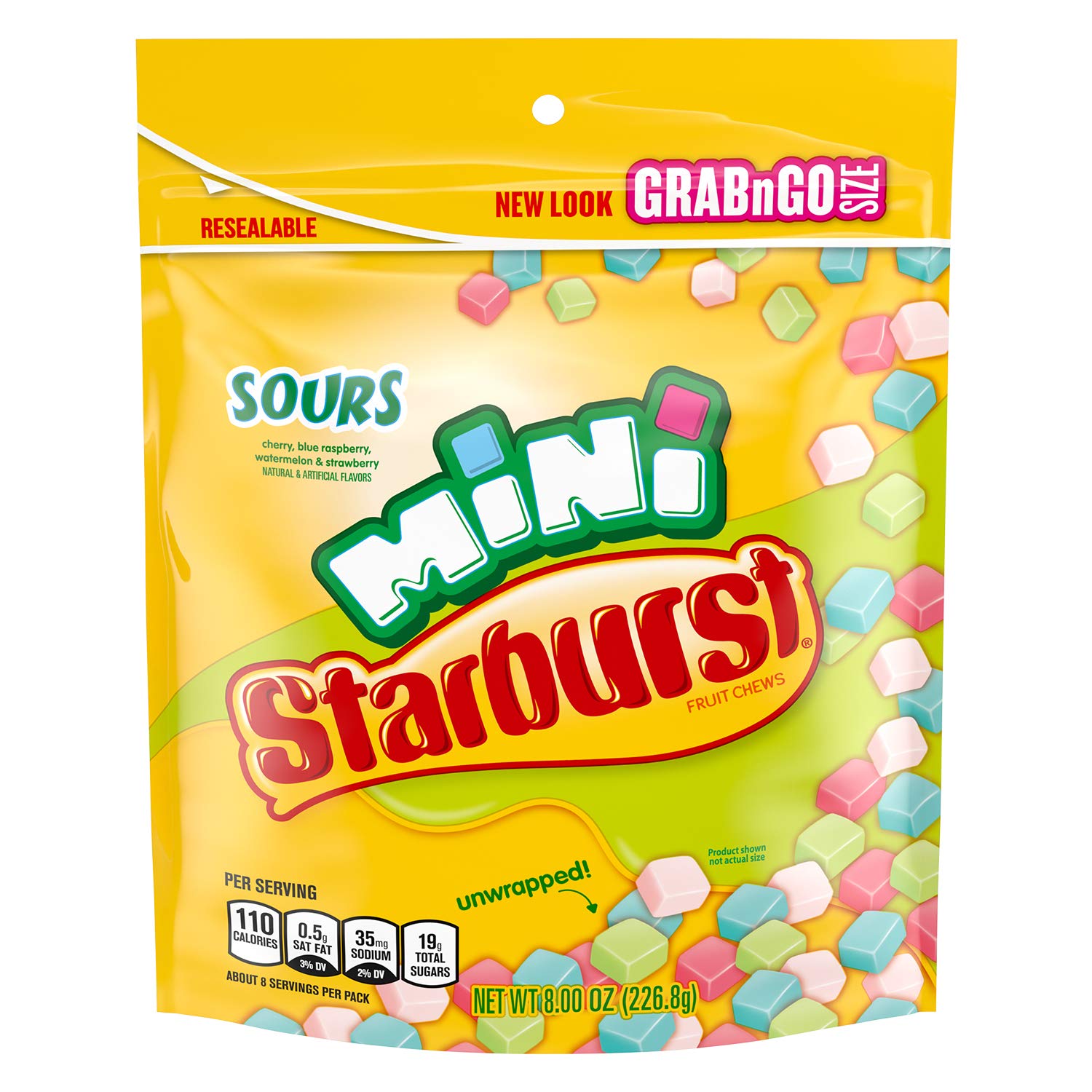 Starburst Sours Mini Fruit Chews 8oz