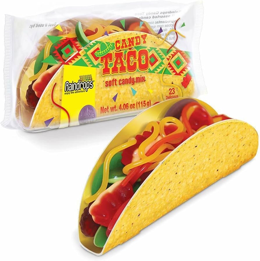 Raindrops Gummy Taco 4.06oz