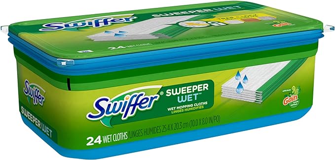 Swiffer Sweeper Gain Wet Mopping Cloths 24ct