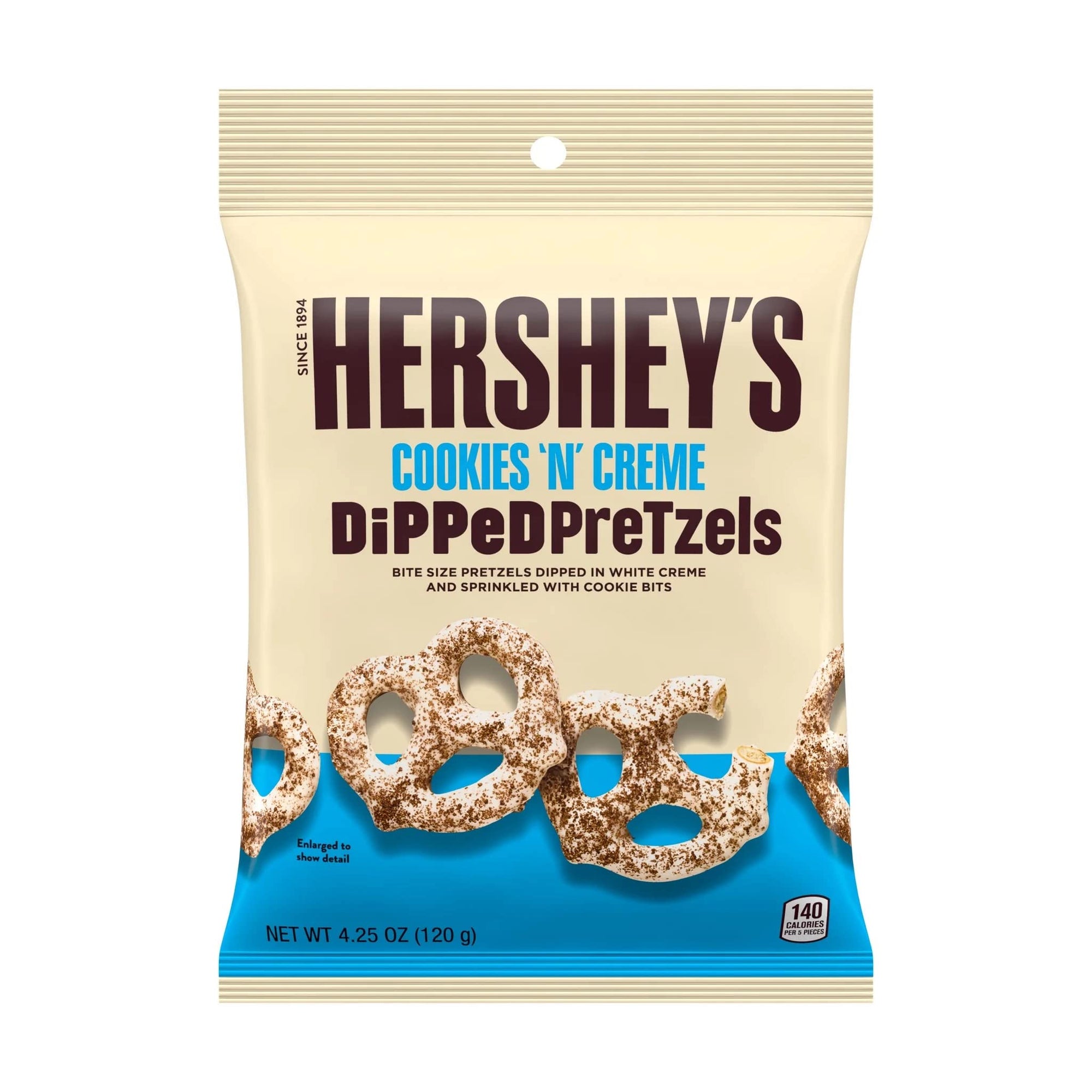 Hershey's Cookies n Creme Dipped Pretzels 8.5oz