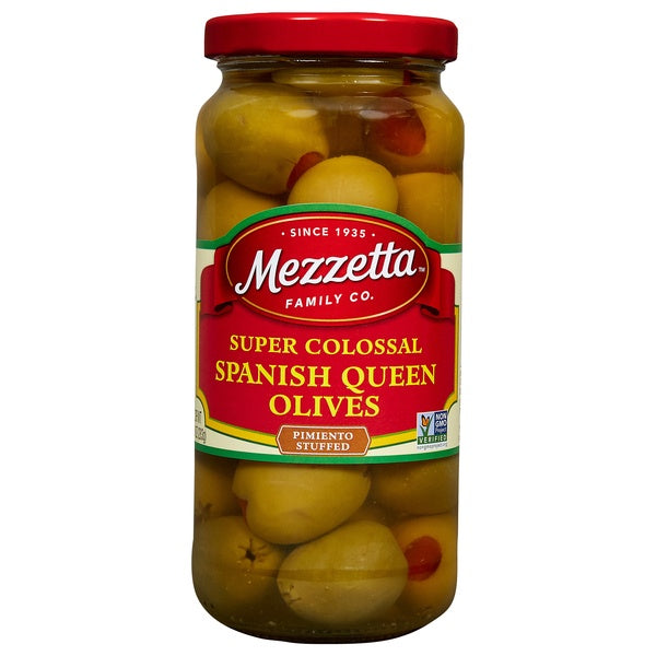 Mezzetta Super Colossal Pimento Stuffed Spanish Queen Olives 10oz