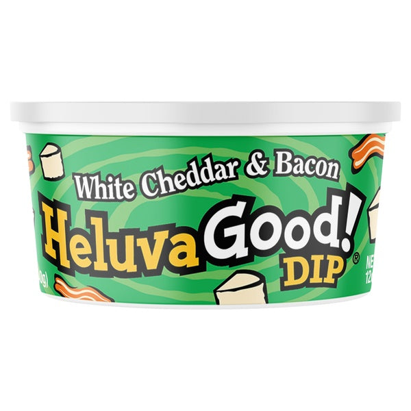 Heluva Good Dip White Cheddar & Bacon 12oz