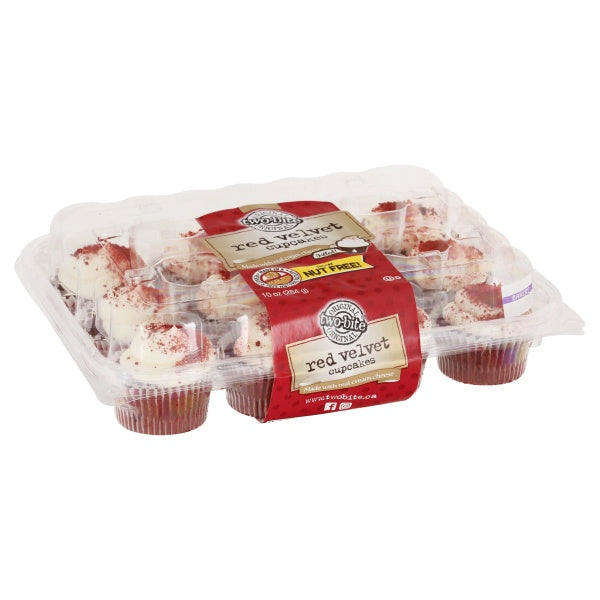 Two-Bite Red Velvet Cupcakes 10oz