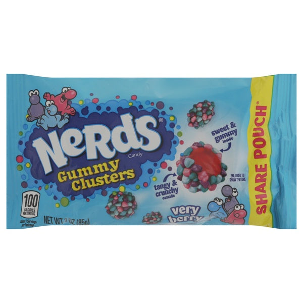 Nerds Very Berry Gummy Clusters Share Pouch 3oz