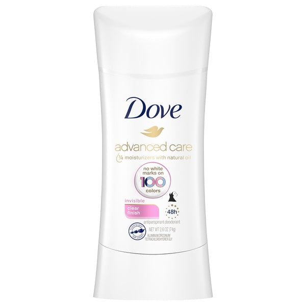 Dove Advanced Care Invisible Clear Finish 48hr Anti-Perspirant Deodorant 2.6oz