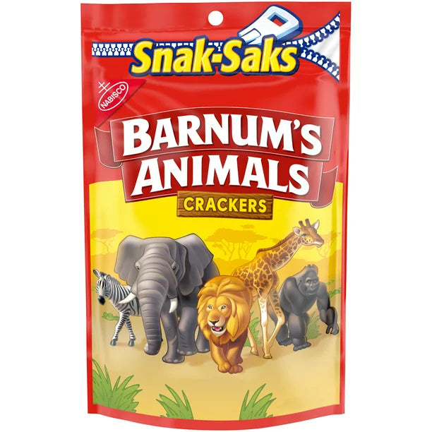 Barnum's Snak-Saks Animal Crackers 8oz