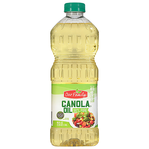 Our Family Canola Oil 40oz