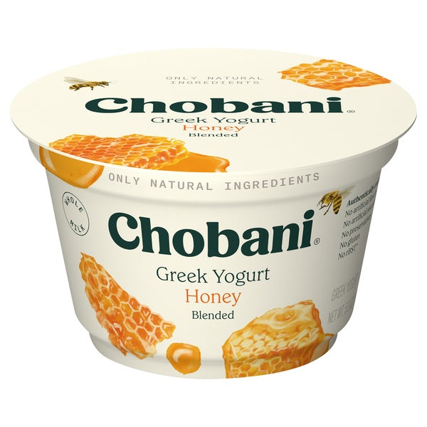 Chobani Honey Blended Greek Yogurt 5.3oz