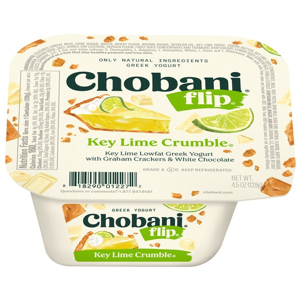 Chobani Flip Key Lime Crumble Greek Yogurt 4.5oz