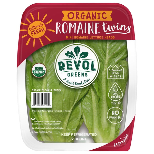 Revol Organic Romaine Twins 2ct