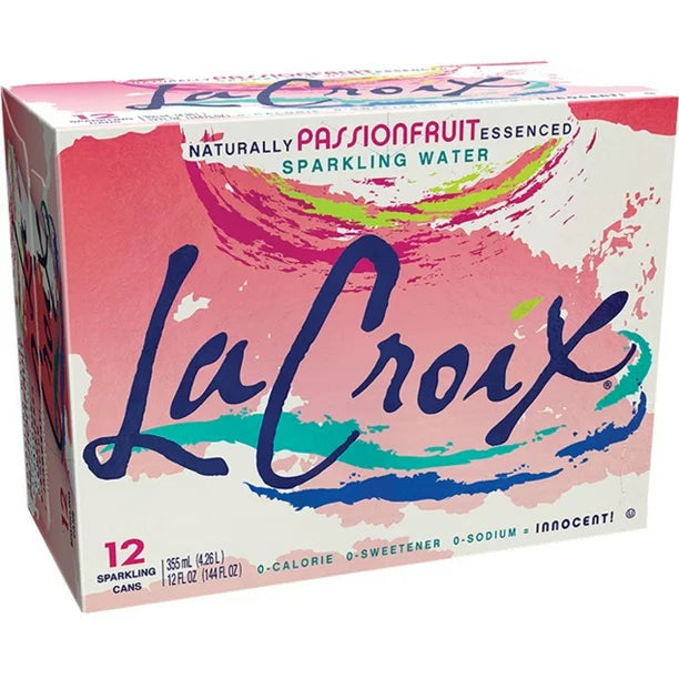 La Croix Passionfruit Sparkling Water 12oz