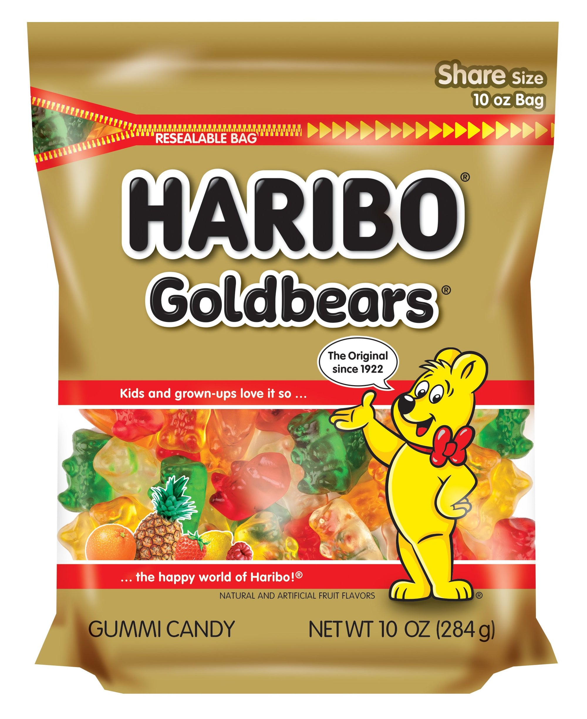 Haribo Goldbears Gummi Candy 10oz