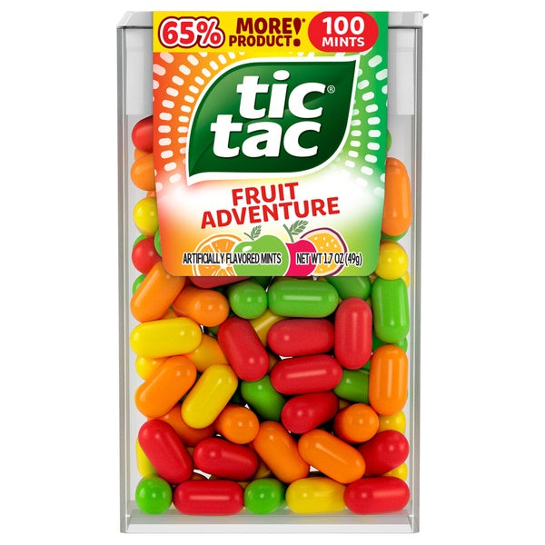 *Tic Tac Fruit Adventure Candy 1.7oz