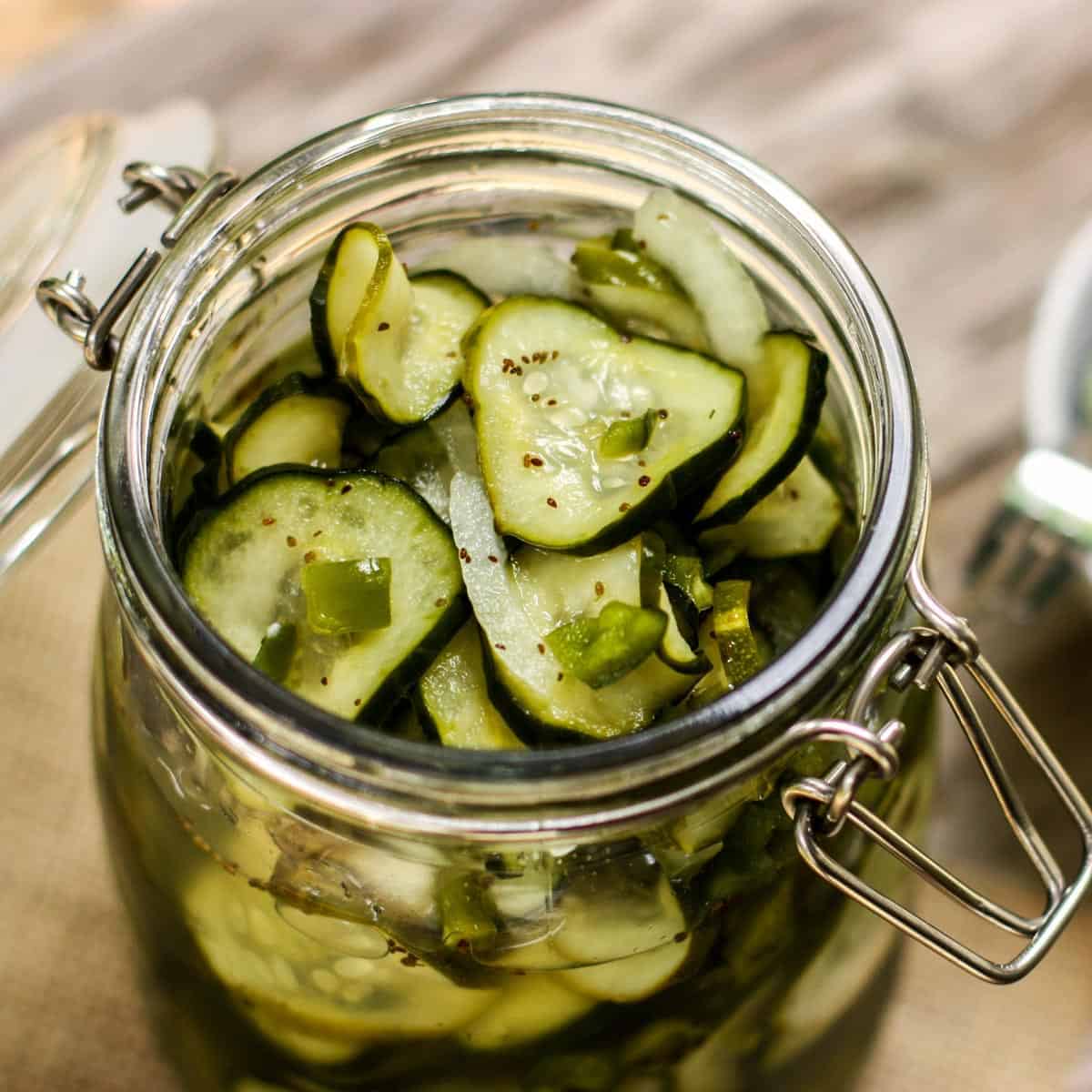 Fresh Refrigerator Pickles