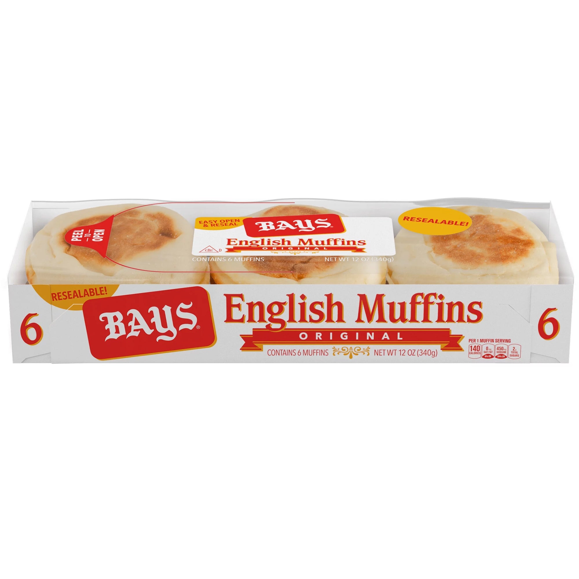 Bays Original English Muffins 6ct