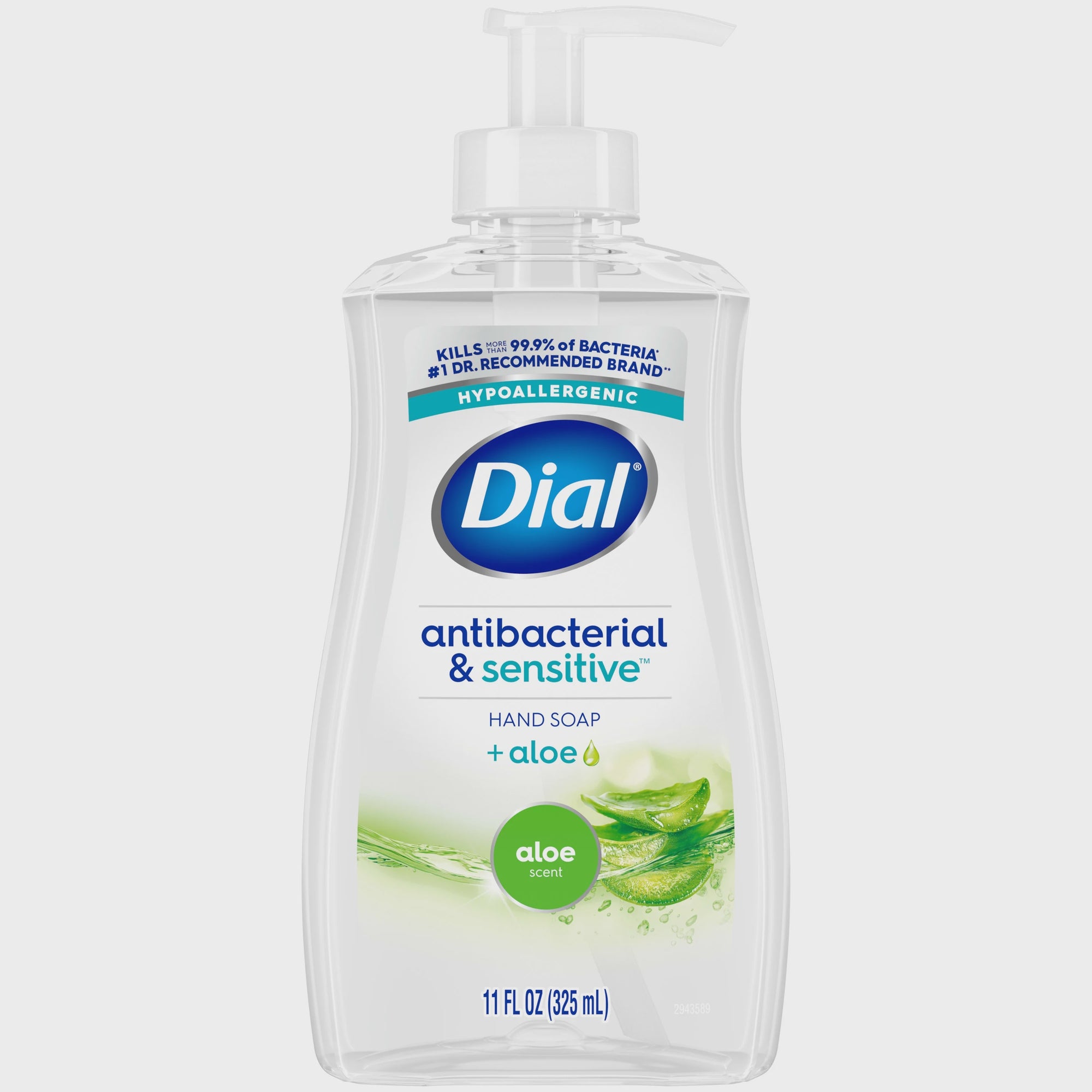 Dial Aloe Scent Antibacterial & Sensitive Hand Soap 11fl oz