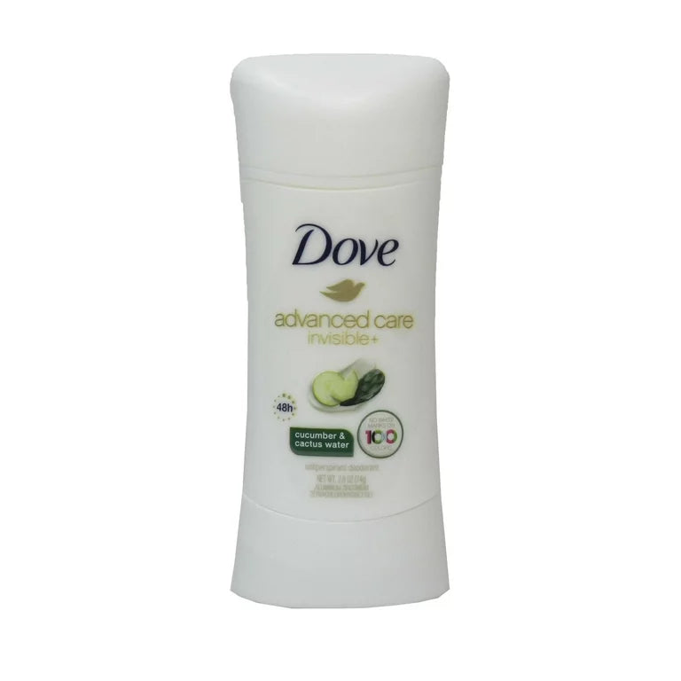 Dove Women's Advanced Care Invisible + Cucumber & Cactus Water 2.6oz