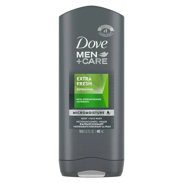 Dove Men + Care Extra Fresh Body + Face Wash 13.5oz