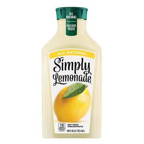 Simply Lemonade Drink 89fl oz