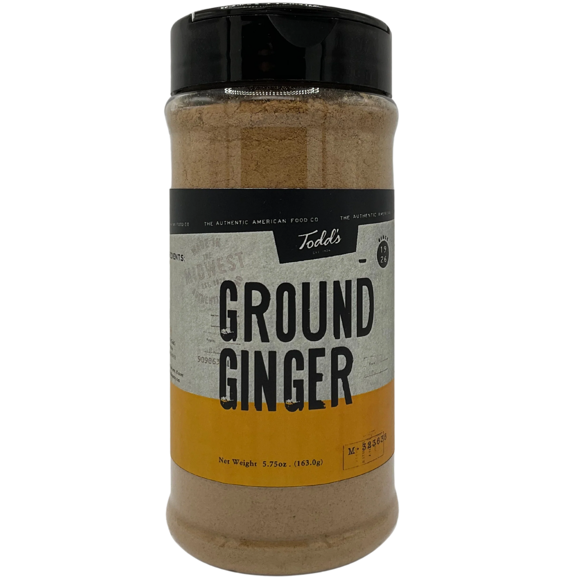 Todd's Premium Foods Ground Ginger 1.75oz