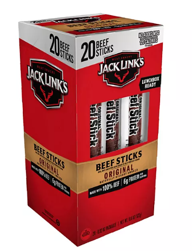 Jack Link's Original Beef Sticks .92oz x 20