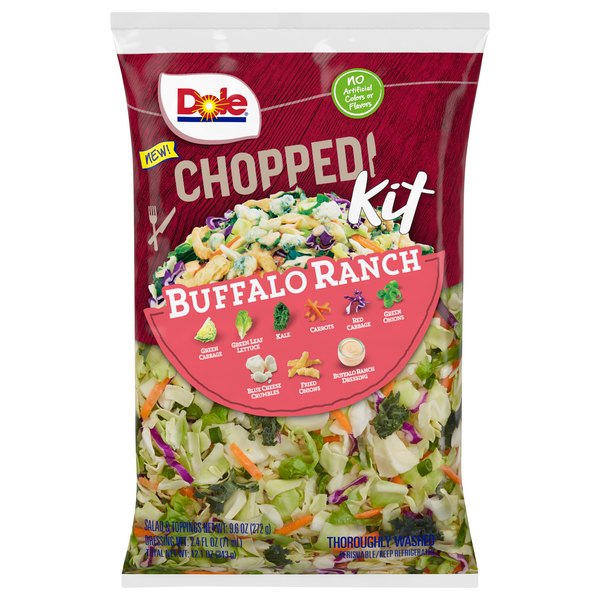 Dole Buffalo Ranch Salad Kit 93.6oz