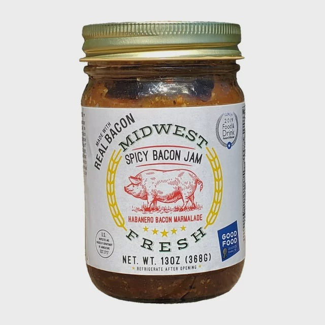 Midwest Fresh Spicy Bacon Jam 13oz