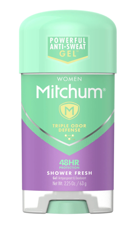 Mitchum Shower Fresh Gel Antiperspirant 2.25oz