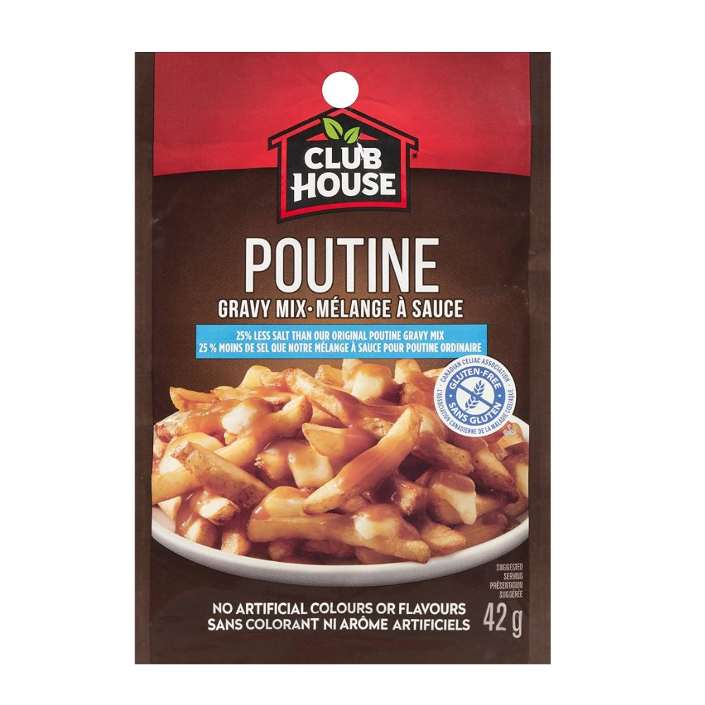Clubhouse Poutine Mix Reduced Sodium 42g