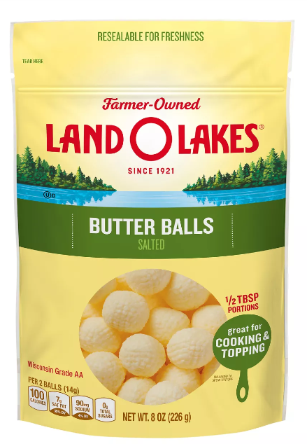 Land O Lakes Salted Butter Balls 8oz