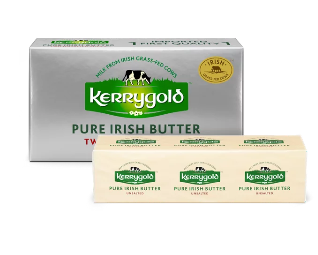 Kerrygold Pure Irish Unsalted Butter Sticks 8oz