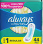 Always Regular Ultra Thin Size 1 Pads Without Wings 44ct