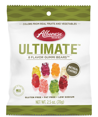 Albanese True to Fruit Gummi Bears 2.5oz