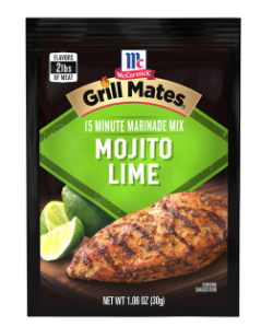 McCormick Grill Mates Mojito Lime Mix 1oz