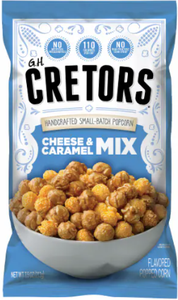 Cretors Cheese & Caramel Mix Popcorn 7.5oz