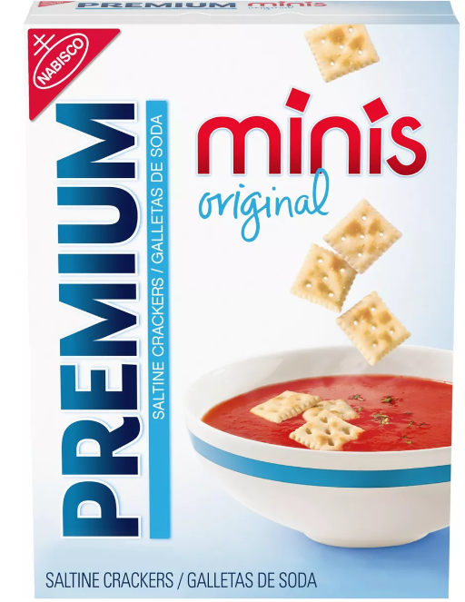 Premium Mini Saltine Crackers 11oz