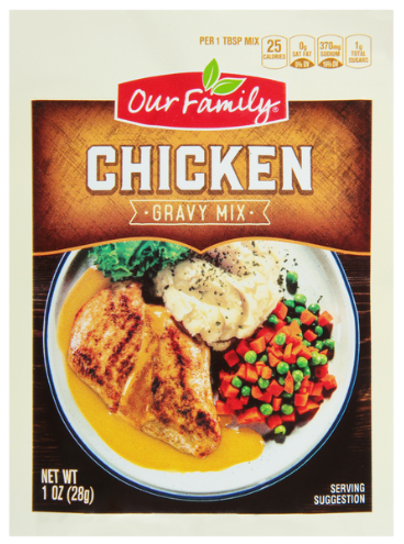 Our Family Chicken Gravy Mix 1oz