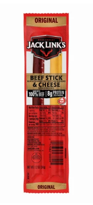 Jack Link's Beef Stick & Cheese Snack 1.2oz ea